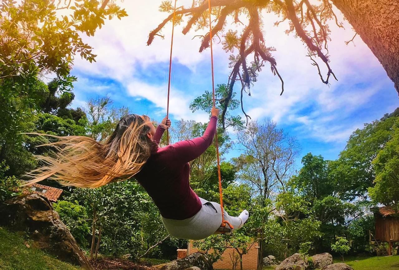 Hospedaria Vida na Roça Sao Bento do Sapucai Bagian luar foto